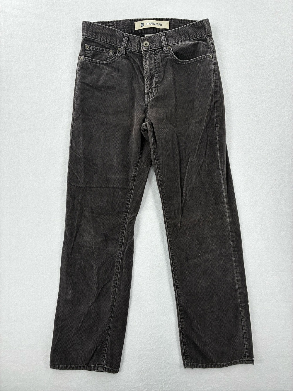 3For$20 GAP Straight Fit Black Corduroy Pants size 29/30
